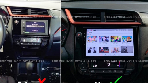 Màn hình DVD Android xe Honda Brio 2019 - nay | Zestech Z500